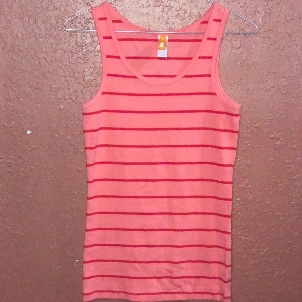 Lucy Stripped Pink Tank